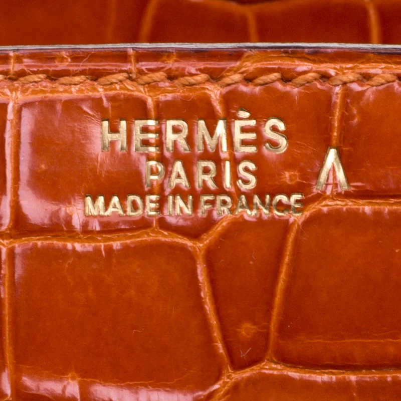 Hermès Birkin bag detail - spot fake Hermès Birkin bag