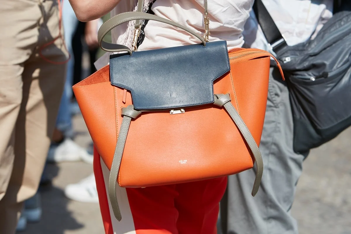 Celine Celine Belt Top Handle Bag side view - Celine Belt bag