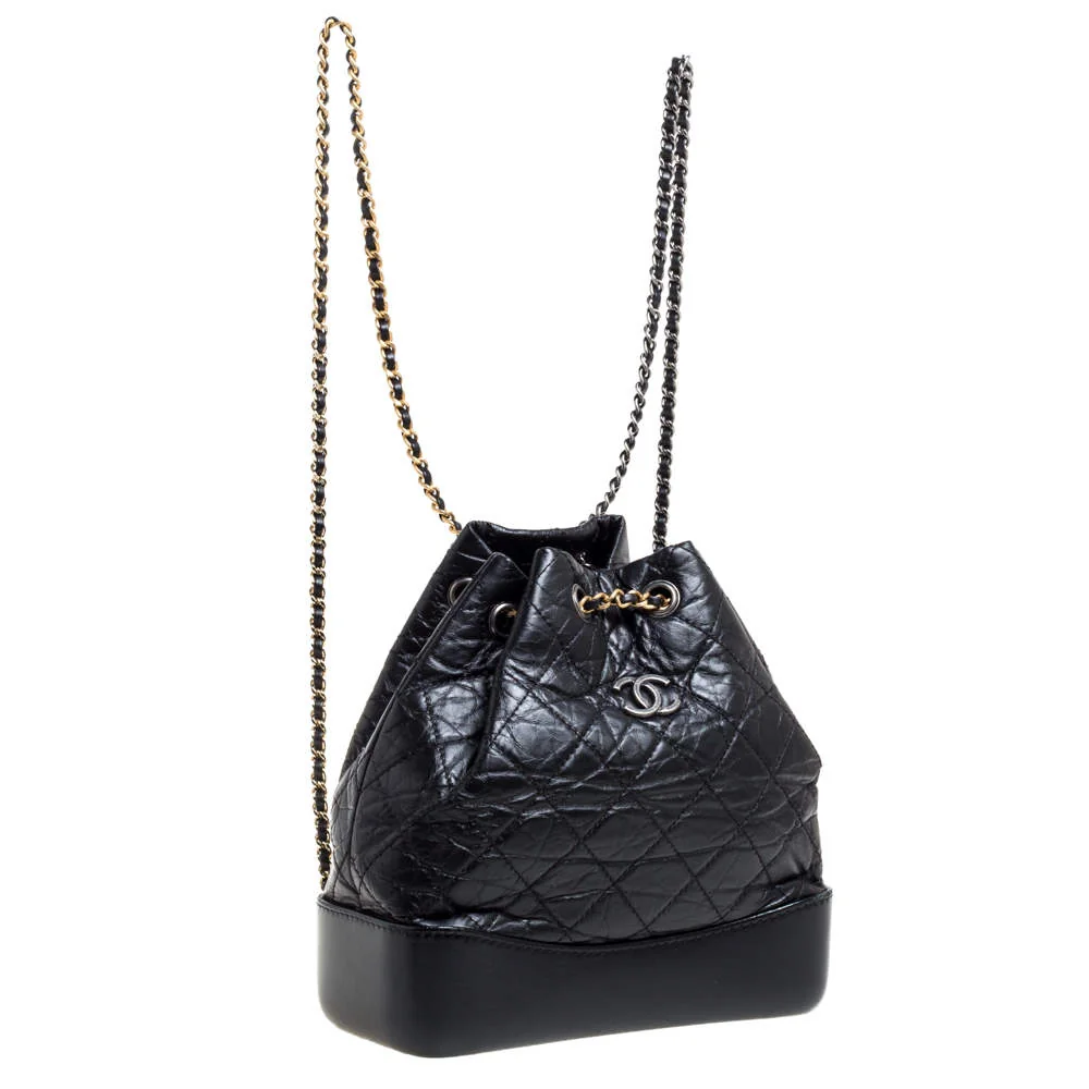 Chanel Chanel Gabrielle Backpack side view