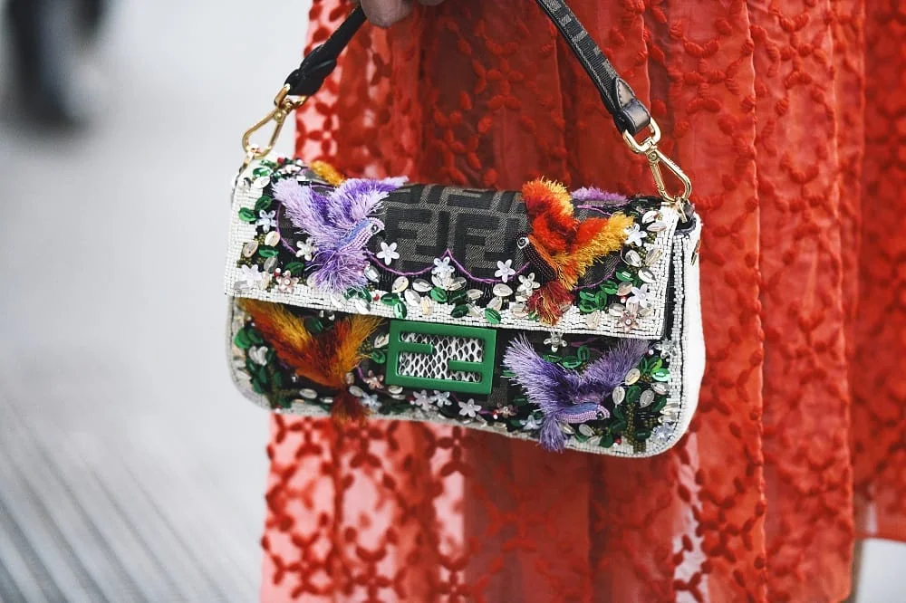 Fendi Fendi Baguette bag front view
