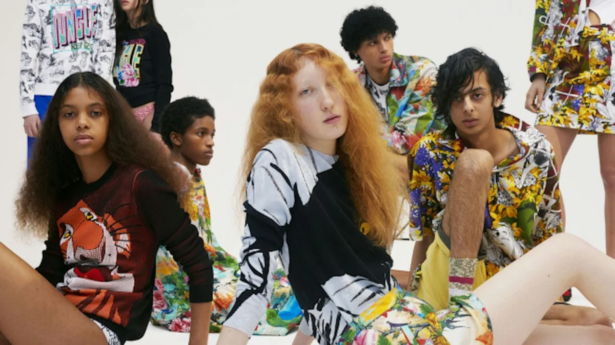 Kenzo Kenzo x Disney Jungle Book capsule collection front view - Kenzo Disney Jungle Book collection