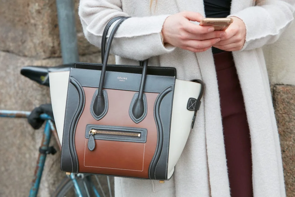 Celine Phoebe Philo-era Celine handbags front view - Phoebe Philo Celine bags
