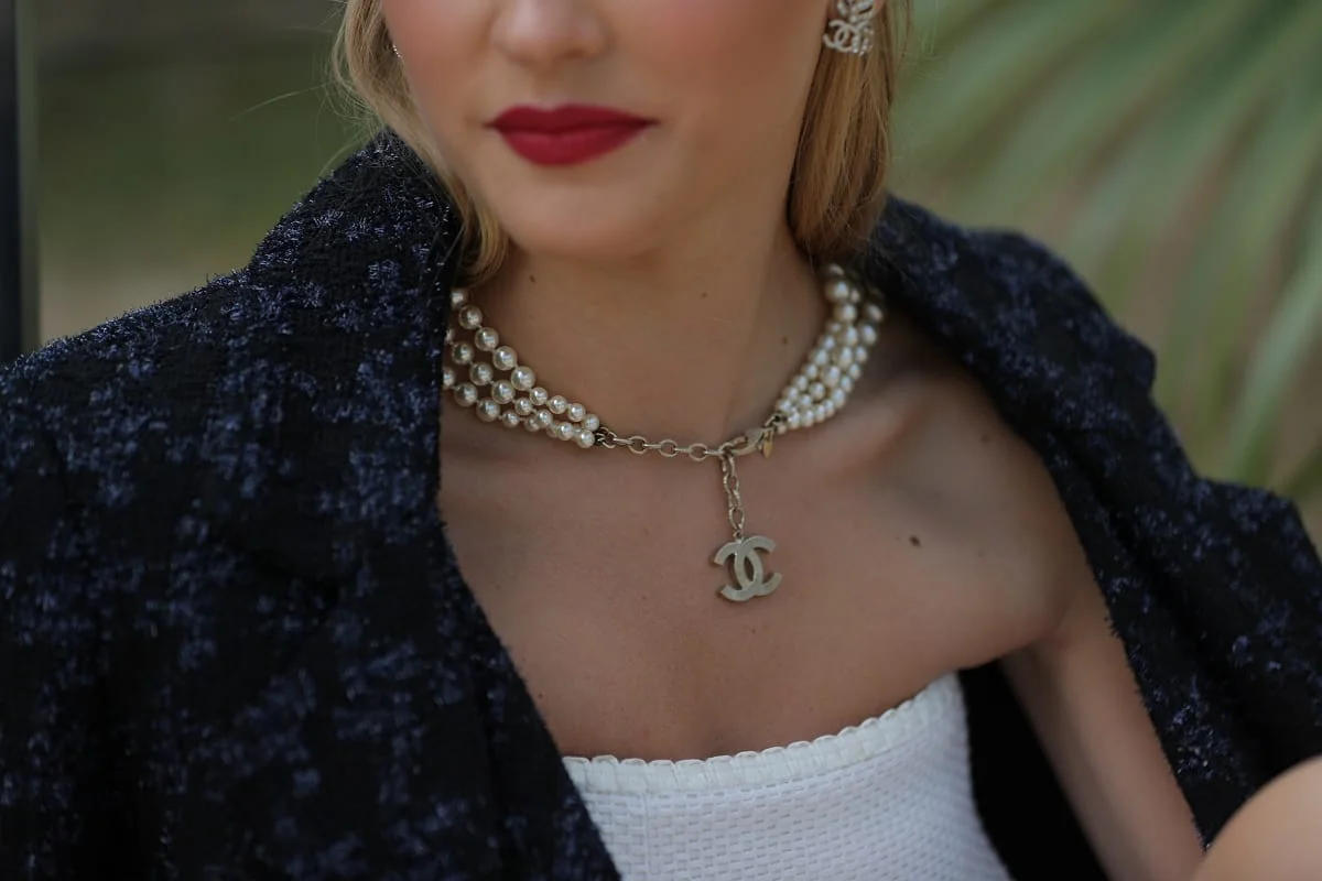 Chanel Costume Jewelry (rings, bracelets, earrings, necklaces) front view - Chanel costume jewelry under $500