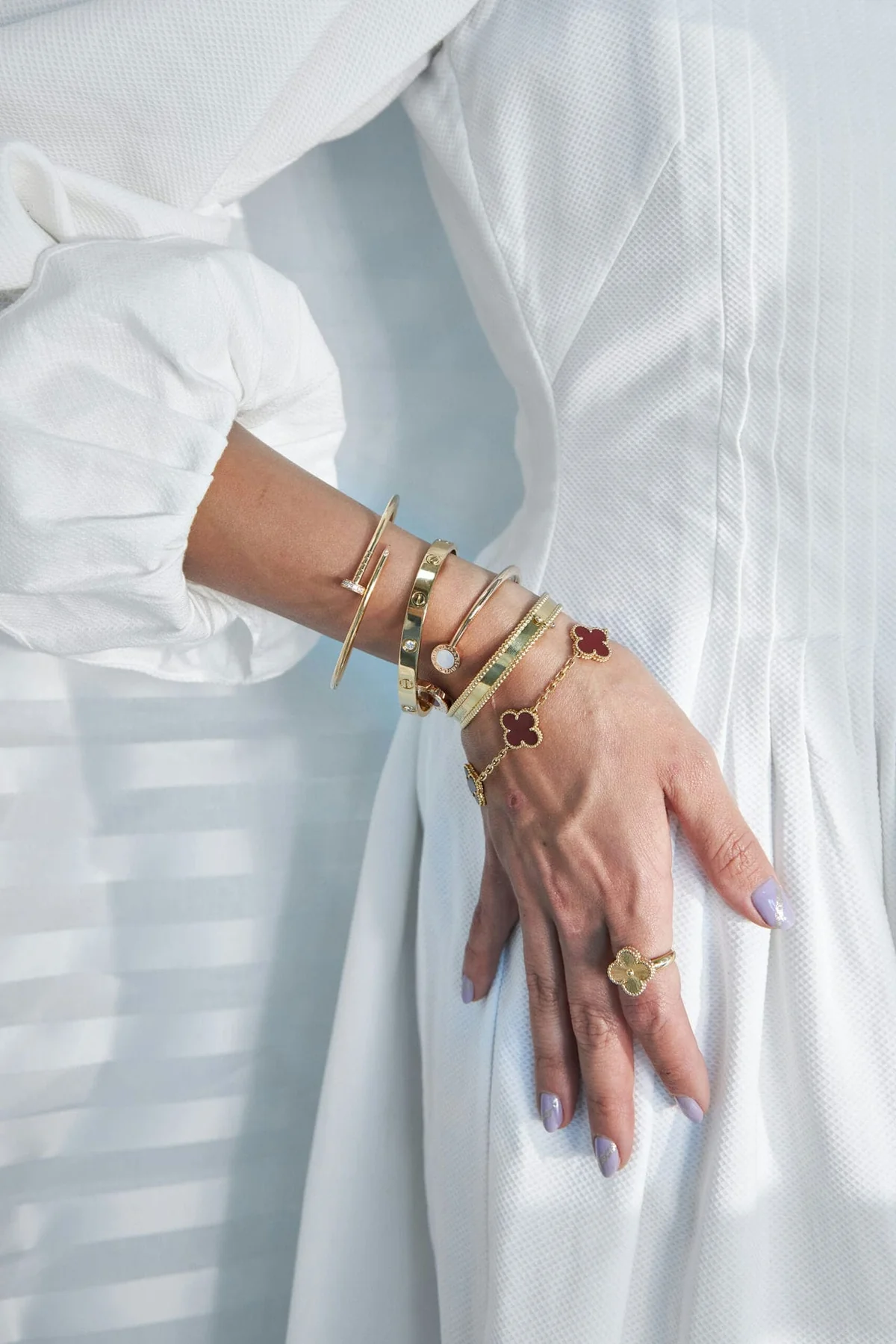 cotton and linen dresses detail
