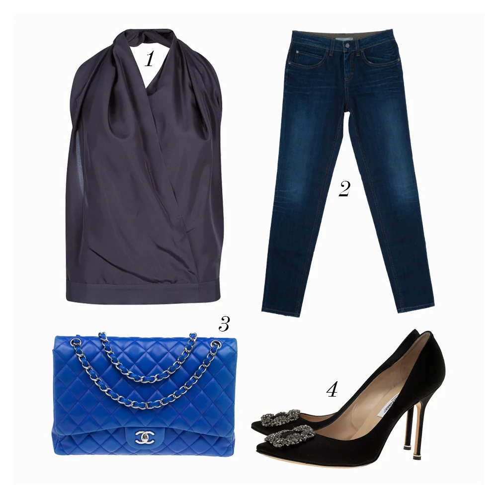grey outfit ideas winter front view