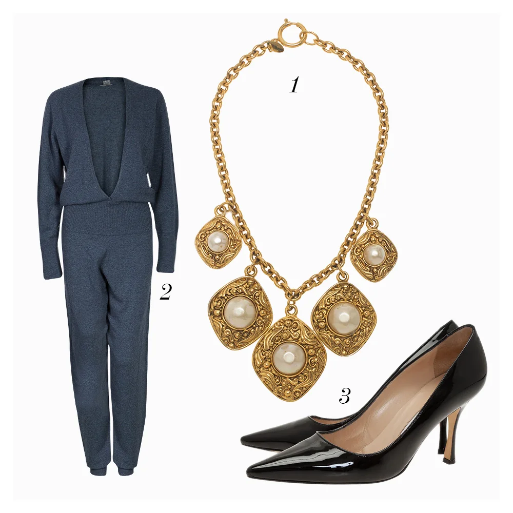 grey outfit ideas winter side view