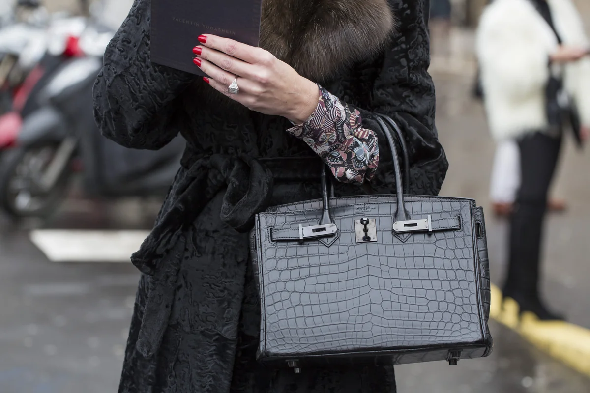 bags named after famous women side view