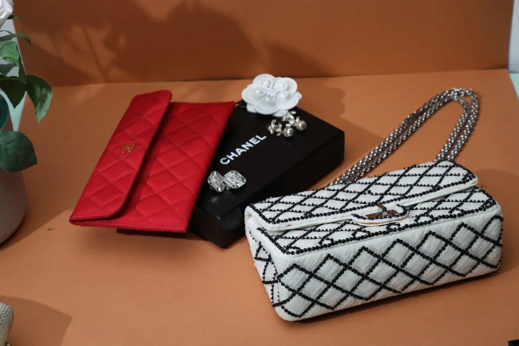luxury handbag brands front view
