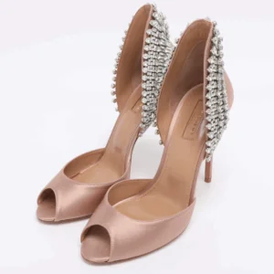 Designer heels (pumps, sandals, and other styles) detail - types of designer heels