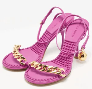 Designer heels (pumps, sandals, and other styles) front view - types of designer heels