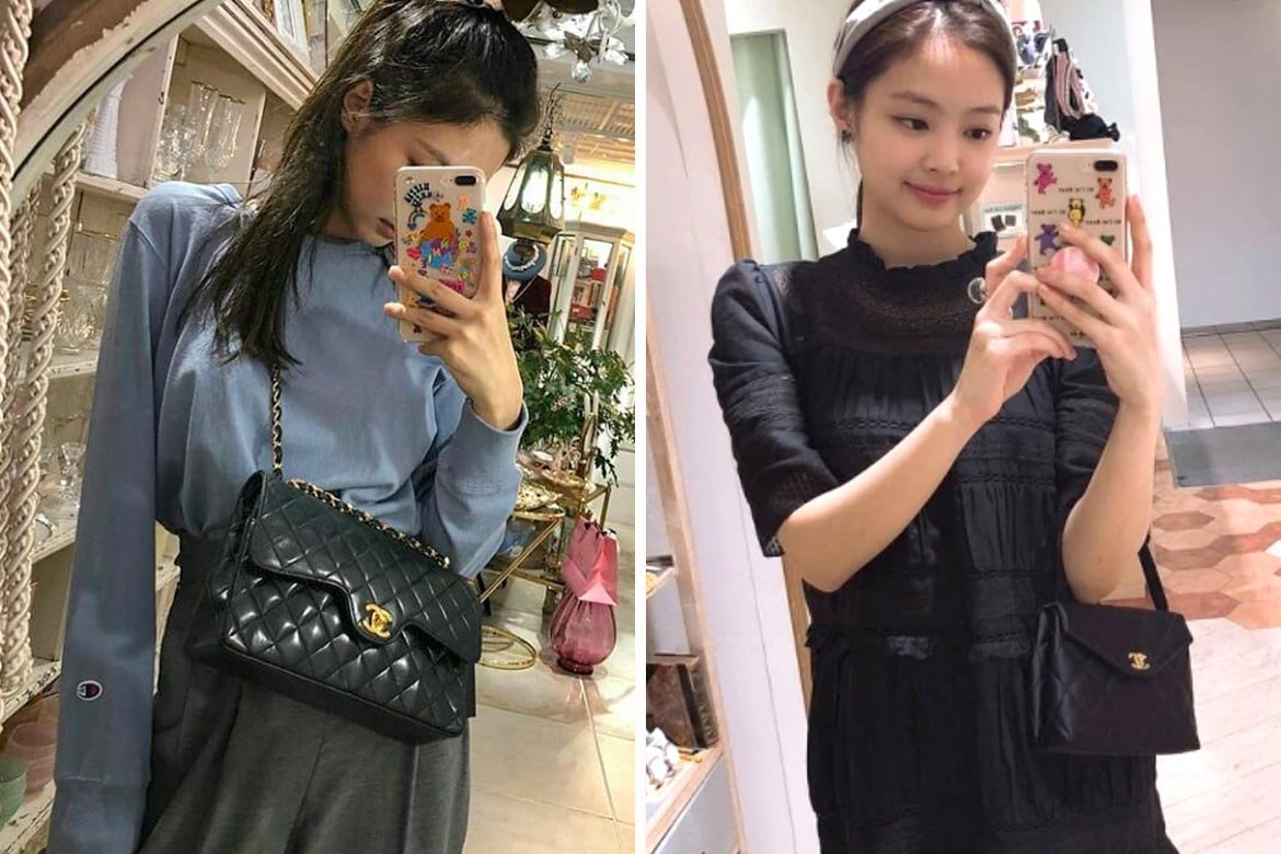 Jennie CHANEL Vintage Kelly Bag