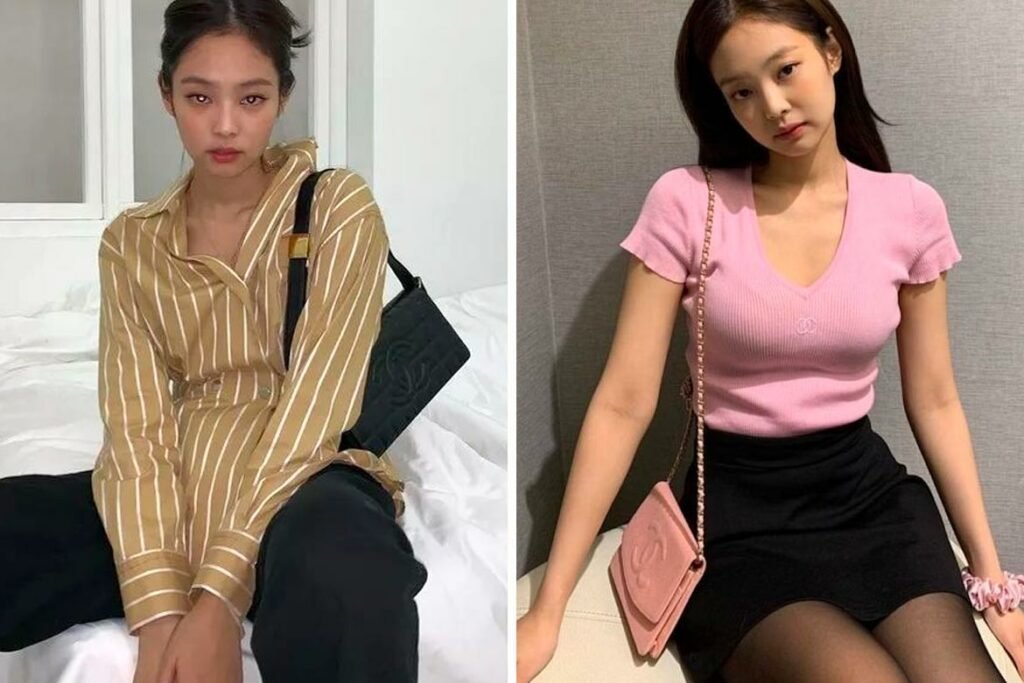 Blackpink Jennie with Chanel Bags
