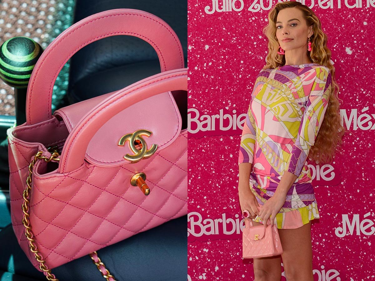 Margot Robbie with CHANEL Kelly Bag