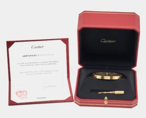 Cartier Cartier fine jewelry (Love Bracelet, Trinity Ring, Juste un Clou, etc.) detail - does cartier jewelry hold its v
